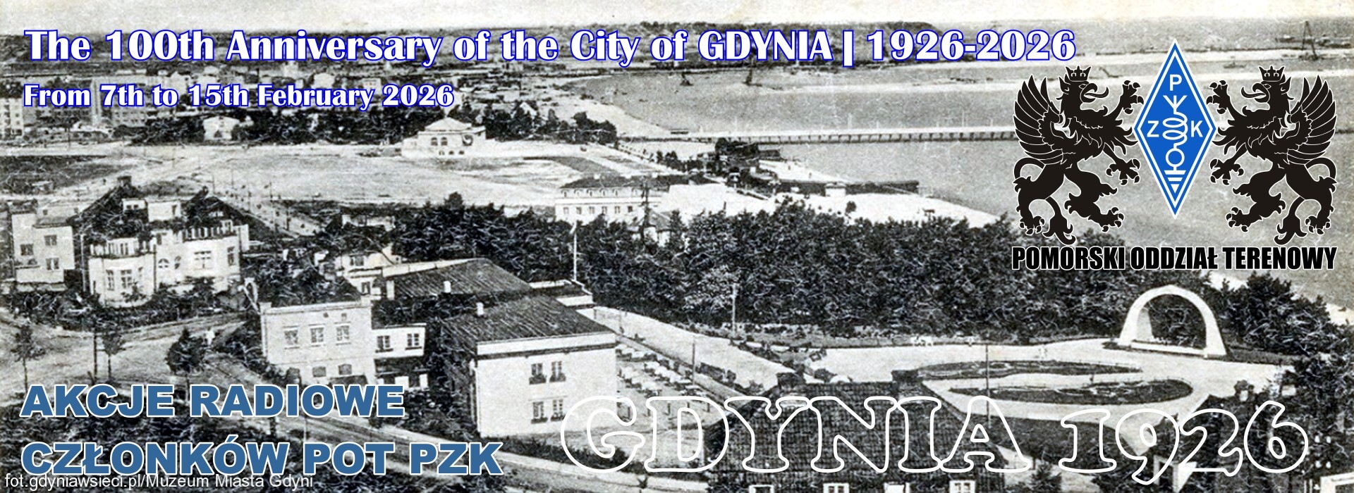 Th 100th anniversary of the City of GDYNIA | 1926-2026