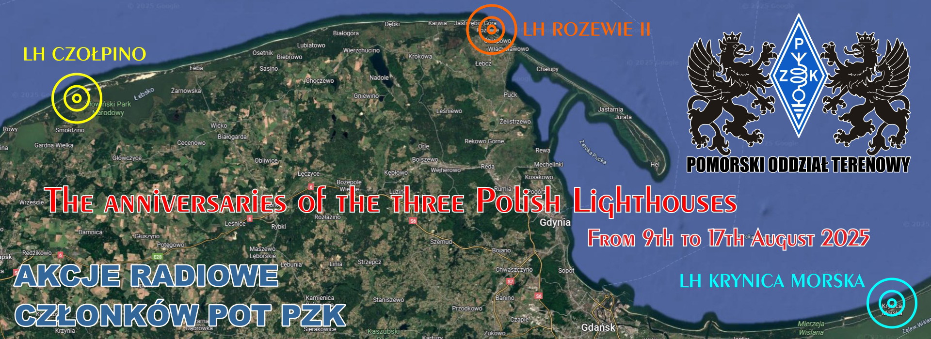 Th anniversary of the three Polish LightHouse