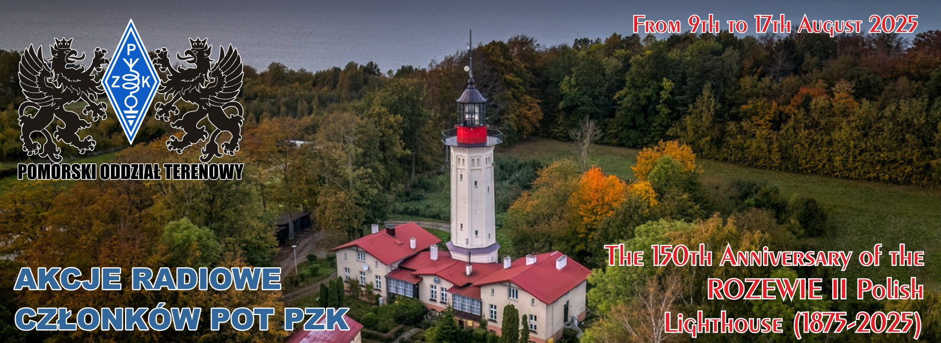 150 anniversary of the ROZEWIE II (or NEW) Polish LightHouse