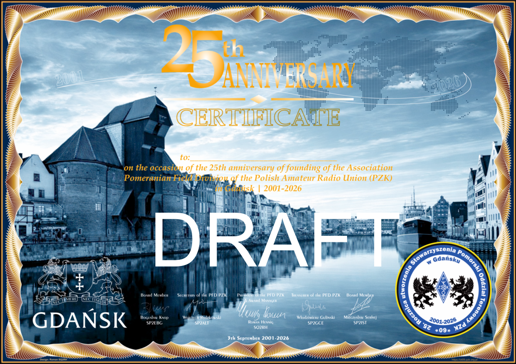 The 25th anniversary of founding of the Association Pomeranian Field Division of PZK in Gdańsk 2001-2026