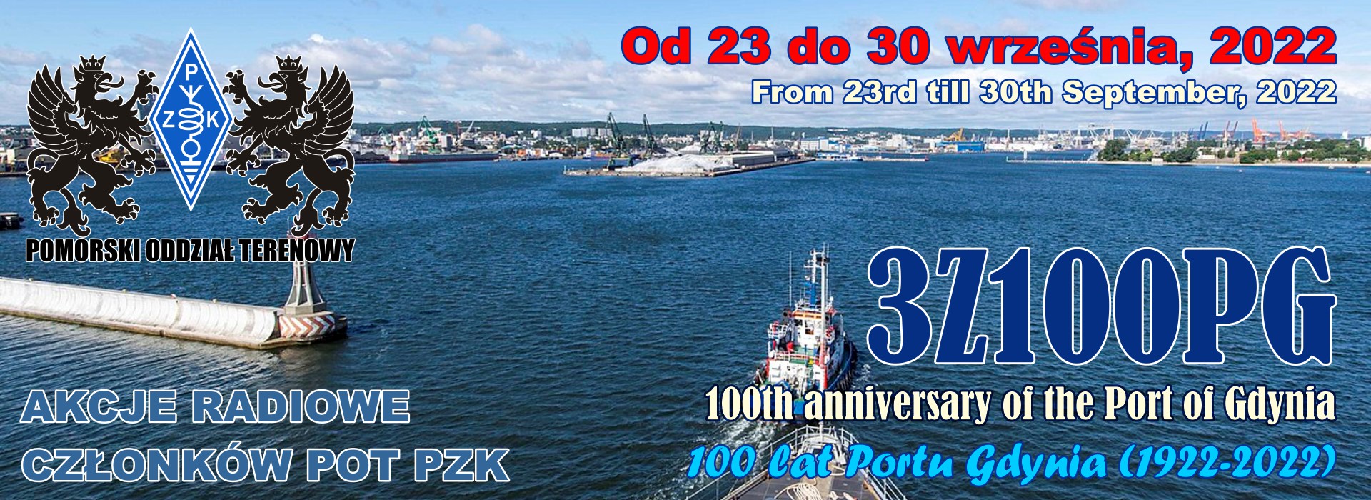 The 100 anniversary of the Port of Gdynia (1922-2022)