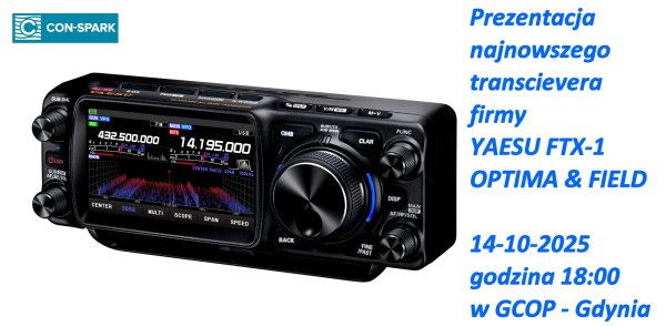 Październikowe spotkanie w GCOP & prezentacja YAESU FTX-1