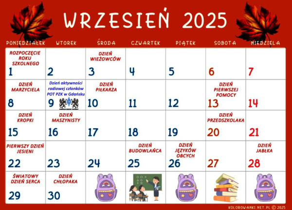 Przypominamy jutro 9 września 2025 - to dzień aktywności pomorskich krótkofalowców z OT09 PZK 