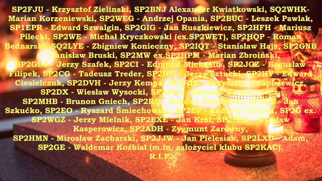 Pamięci Tych, których nie ma już z nami - Silent Key