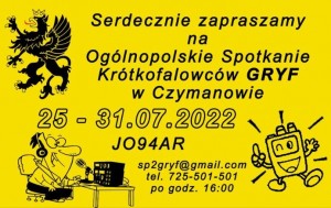 Ogólnopolskie Spotkanie Krótkofalowców GRYF 2022